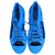 Melissa X Vivienne Westwood sandals new condition p 40 Blue Plastic  ref.192649