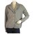 Liu.Jo Ajay by Liu Jo Gray Button Closure Cotton Summer Cardigan jacket Elbow Sequins Grey  ref.192672