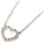 Tiffany & Co Collier diamant Tiffany en argent Metro Heart Métal Argenté  ref.192832