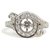 Autre Marque VanCleef and Arpels Silver 18k Nido Paradis Diamond Ring Silvery Metal  ref.192837