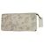 Kenneth Cole Cinza Prata Brilhante Couro de Cobra Flap top Clutch Bag Handbag
