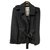 Chanel Jackets Black Silk Wool  ref.193042