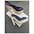Sergio Rossi Slingback Peeptoes aus Leder Schwarz - Ansicht 2