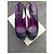 Sergio Rossi Slingback Peeptoes aus Leder Schwarz - Ansicht 4