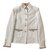 Chanel 2020 Jacket 38 White Tweed  ref.193237