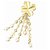 Broche Chanel Dourado Banhado a ouro  ref.193253