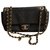 Chanel Timeless chevron bag Black Leather  ref.193276