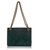 Chanel Green CC Suede Shoulder Bag Leather  ref.193297