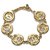 Pulsera de cadena Chanel Gold CC Dorado Metal  ref.193482