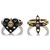 Louis Vuitton Silver Love Letters Timeless Ring Set Silvery Golden Metal  ref.193502