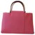 Hermès HERMES CABAG ELAN COLOR FUSHIA BAG Pink Cloth  ref.193551