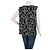 Canotta Nine West Nera e Bianca Nero Bianco - vista 2