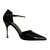 Gucci metal heel sandals Black Patent leather  ref.193576
