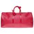 Louis Vuitton Keepall Travel Bag 55 em couro epi vermelho  ref.193637