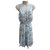 Diane Von Furstenberg DvF Marcotte silk dress Multiple colors Grey  ref.193746