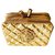 Chanel Minaudiere Moskau Löwe Golden Leder Metall  ref.193763