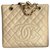 Chanel Timeless PETITE SHOPPING TOTE PST caviar Beige Leather  ref.193765