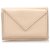 Portefeuille compact en papier brun Balenciaga Cuir Veau façon poulain Marron Beige  ref.193855