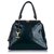 Yves Saint Laurent YSL Green Majorelle Patent Leather Handbag  ref.193884
