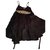 Manoush Black bejewelled dress Cotton Viscose  ref.193950