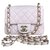 Timeless Chanel hellrosa Mini klassische Klappentasche Pink Leder  ref.193985