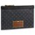 Louis Vuitton LV discovery pochette GM Grey Leather  ref.194094