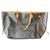 Neverfull Louis Vuitton Handbags Brown Synthetic  ref.194134