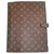 Louis Vuitton Clutch bags Brown Cloth  ref.194176