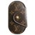 Louis Vuitton key ring Brown Cloth  ref.194183