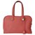 Hermès HERMES VICTORIA II BAG Pink Orange Coral Leather  ref.194423