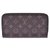 Louis Vuitton Zippy Wallet Toile Rose  ref.194482