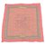 Hermès Bufanda de hermes Roja Seda  ref.194503