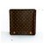 Louis Vuitton Rare Large Monogram Travel Necklace Case Brown Cloth  ref.194617