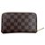 Louis Vuitton Zippy compact wallet Brown Cloth  ref.194619