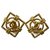 Chanel Ohrringe Golden Metall  ref.194659