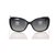 Bulgari Gafas de sol teñidas de ojo de gato negro de Bvlgari Dorado Plástico  ref.194782