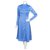 Gestuz Robes Polyester Elasthane Bleu  ref.194904