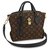 Louis Vuitton LV Flower zipped Tote pm Brown Leather  ref.194907