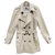 Burberry men's trench Kensigton model perfect condition t 50 Beige Cotton  ref.194909