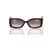 Chanel Brown Rectangle Tinted Sunglasses Golden Dark brown Plastic  ref.195016