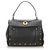 Yves Saint Laurent YSL Black Leather Muse Two Handbag Pony-style calfskin  ref.195024