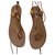Valentino gladiator sandals Brown Leather  ref.195043