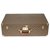 Sehr schöner Louis Vuitton Vintage starrer Koffer 70cm in Monogramm Leinwand und Leder, Messingverkleidung Braun  ref.195096