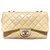 Timeless Chanel Beige Jumbo Bijoux cadena clásico bolso con solapa Cuero  ref.195138