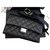 Chanel banana chanel pouch / mini bag new Black Leather  ref.195158