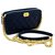 Chanel handbag Blue Leather  ref.195197