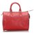 Louis Vuitton Red Epi Speedy 25 Leather  ref.195393