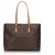 Louis Vuitton Brown Monogram Luco Tote Leather Cloth  ref.195400