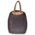 Louis Vuitton handbag Brown Cloth  ref.195442
