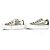 Converse All Star Silver Canvas Platform Sneakers Baskets Chaussures Eur 36.5 US 6 - vue 4
